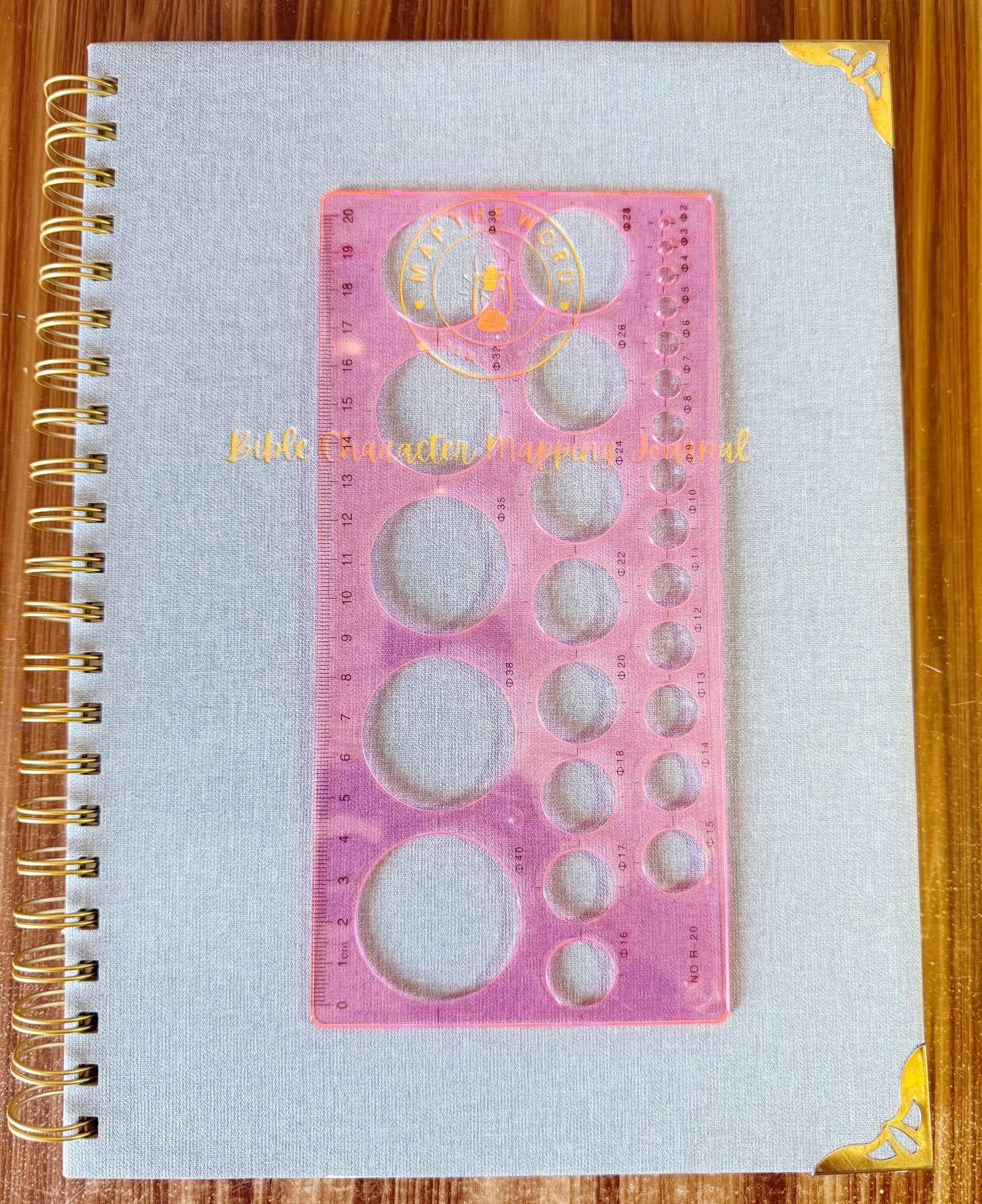 Map the Word: Precision Circle Mapping Stencil